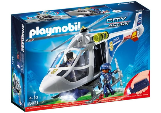Playmobil City Action, klocki Helikopter policyjny Playmobil