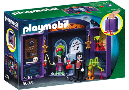 Playmobil City Action, klocki Play Box Zamek potworów, 5638 Playmobil