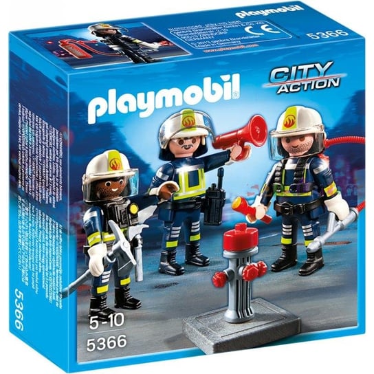 Playmobil City Action, klocki Zespół strażaków, 5366 Playmobil