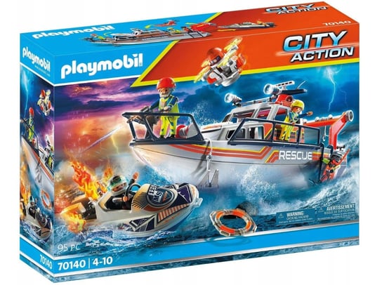 Playmobil City Action Łódź Ratunkowa 70140 Playmobil