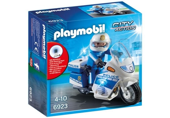 Playmobil City Action, Motor policyjny Playmobil