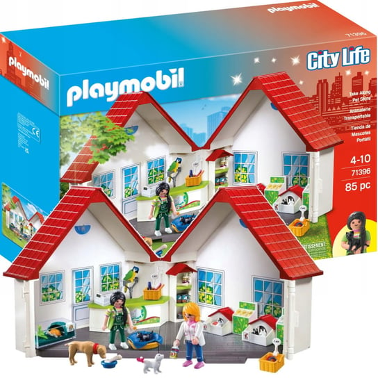 Playmobil City Life 71396 Przenośny Sklep Zoologiczny Playmobil