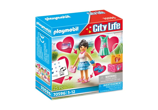 Playmobil, City Life Fashion Girl 70596 5+ Playmobil Playmobil