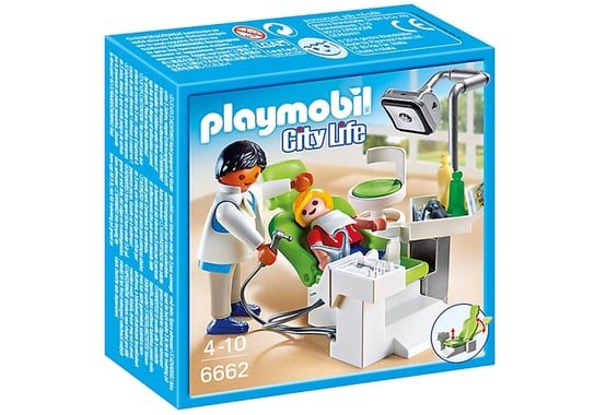 Playmobil City Life, klocki Dentysta, 6662 Playmobil