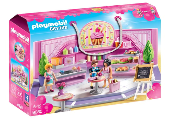 Playmobil City Life, klocki Kawiarnia Cupcake, 9080 Playmobil