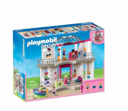 Playmobil City Life, klocki Małe centrum handlowe z wyposażeniem, 5499 Playmobil