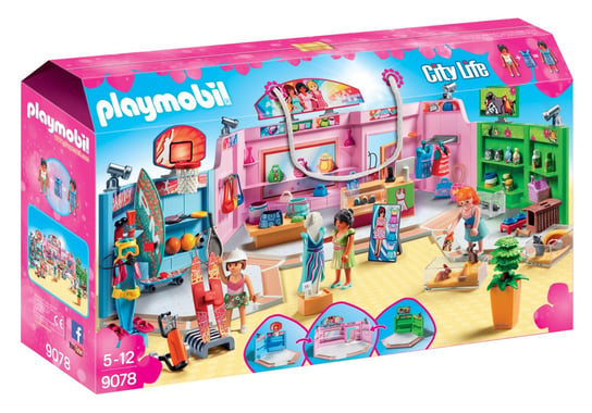 Playmobil City Life, klocki Pasaż handlowy, 9078 Playmobil