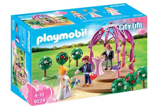 Playmobil City Life, klocki Pawilon ślubny z nowożeńcami, 9229 Playmobil