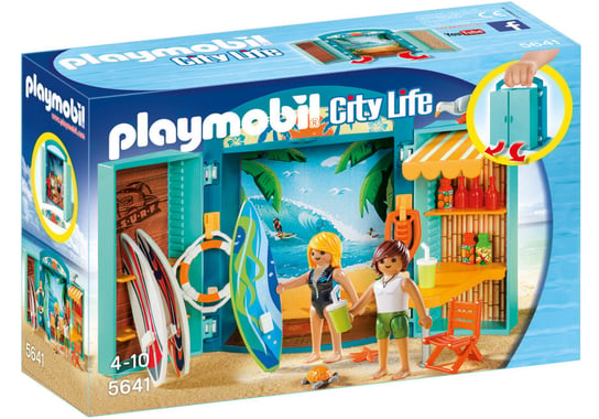 Playmobil City Life, klocki Play Box Sklep surfingowy, 5641 Playmobil