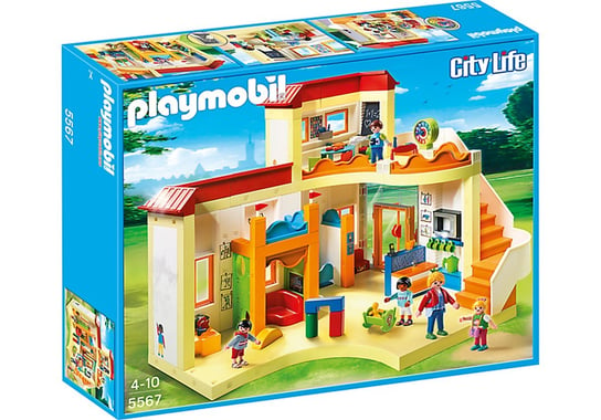 Playmobil City Life, klocki Przedszkole Promyk Słońca, 5567 Playmobil