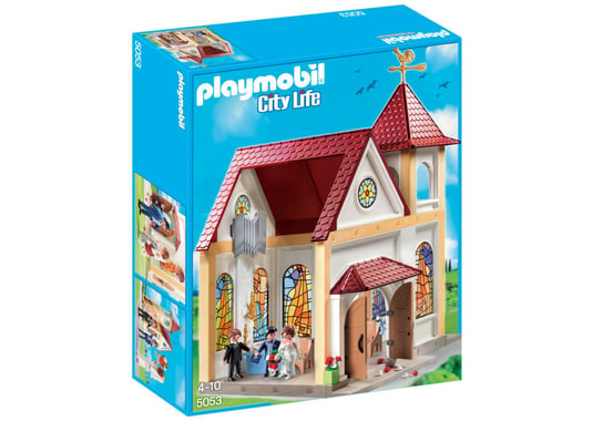 Playmobil City Life, klocki Romantyczny ślub w kościele, 5053 Playmobil
