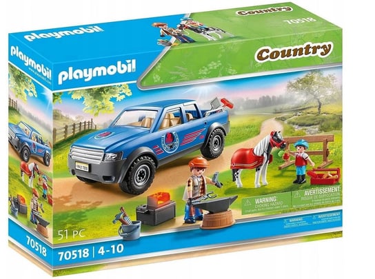 Playmobil Country 70518 Mobilny Kowal Dla Koni Playmobil