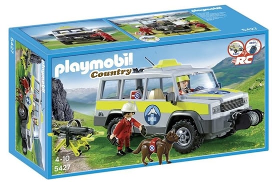 Playmobil Country, klocki Pojazd ratownictwa górskiego, 5427 Playmobil