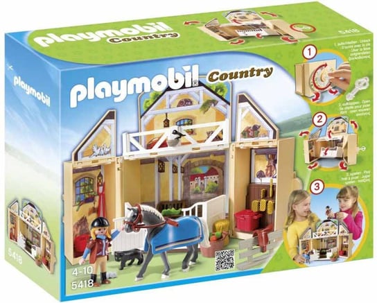 Playmobil Country, klocki Stadnina koni, 5418 Playmobil