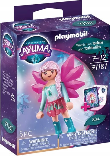 PLAYMOBIL, Crystal Fairy Elvi, 71181 Playmobil