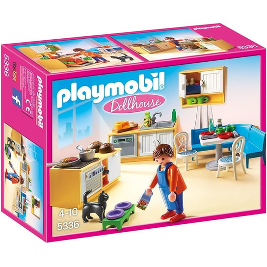 Playmobil Dollhouse, klocki Kuchnia z kącikiem jadalnym, 5336 Playmobil