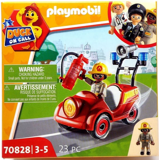 Playmobil Duck On Call 70828 Mini Wóz Strażacki Playmobil