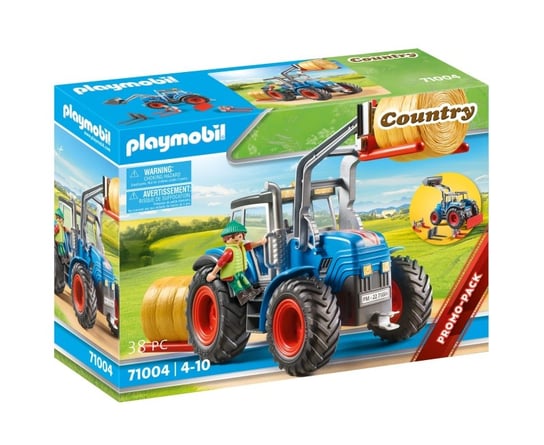 Playmobil Duży Traktor Z Akcesoriami 71004 Playmobil