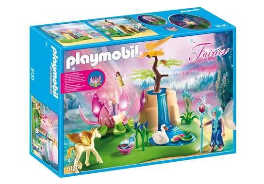 Playmobil Fairies, klocki Świecący kwiat dzieci wróżek, 9135 Playmobil