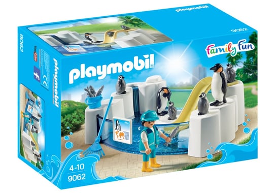 Playmobil Family Fun, klocki Basen dla pingwinów, 9062 Playmobil