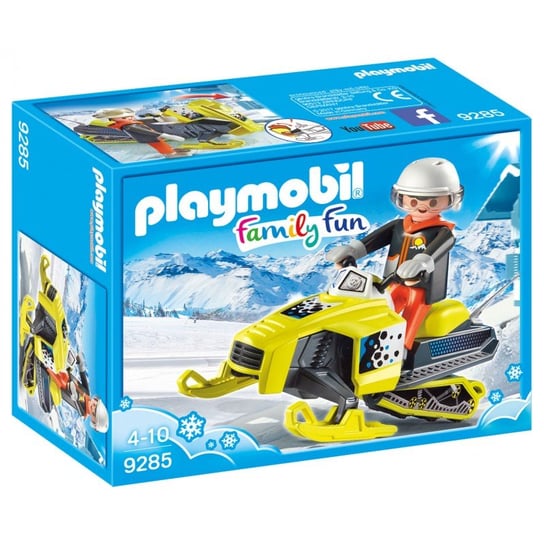 Playmobil Family Fun, klocki Skuter śnieżny, 9285 Playmobil