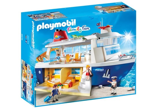 Playmobil Family Fun, klocki Statek wycieczkowy, 6978 Playmobil
