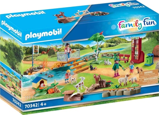 Playmobil, FamilyFun, Klocki, Zoo 70342, 111 elem. Playmobil