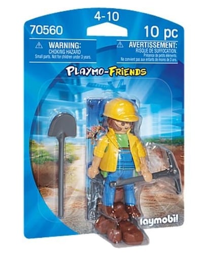 Playmobil, figurka 70560 Pracownik budowy Playmobil