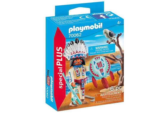 Playmobil, figurka Wódz Indian Playmobil