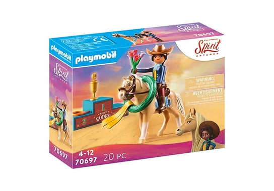 Playmobil, figurki Spirit Rodeo Pru, 70697 Playmobil