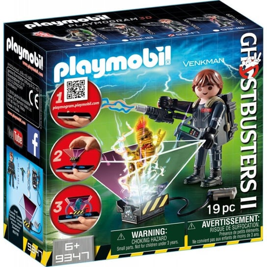 Playmobil Ghostbusters II, klocki Pogromca duchów Peter Venkman, 9347 Playmobil