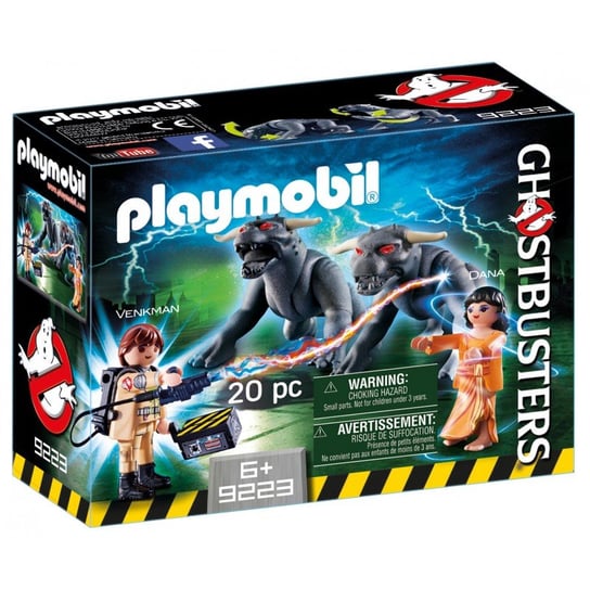 Playmobil Ghostbusters, klocki Venkman i Terror-psy, 9223 Playmobil