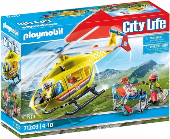 PLAYMOBIL, Helikopter ratunkowy, 71203 Playmobil