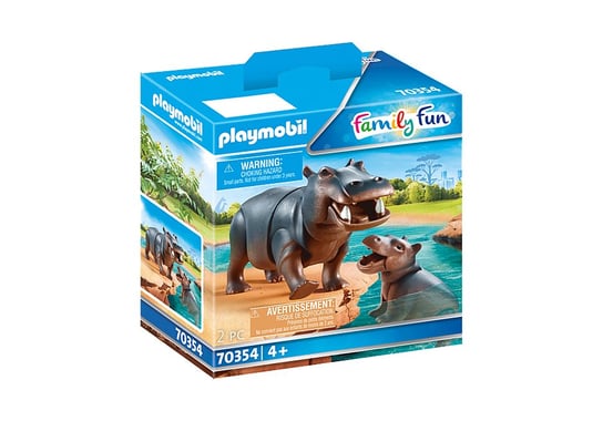 Playmobil, Hipopotamy 70354 Playmobil