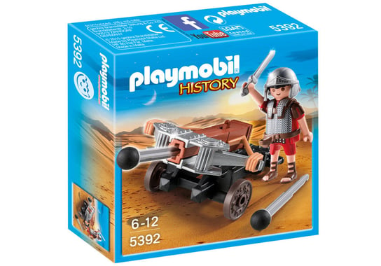 Playmobil History, klocki Legionista z miotaczem, 5392 Playmobil