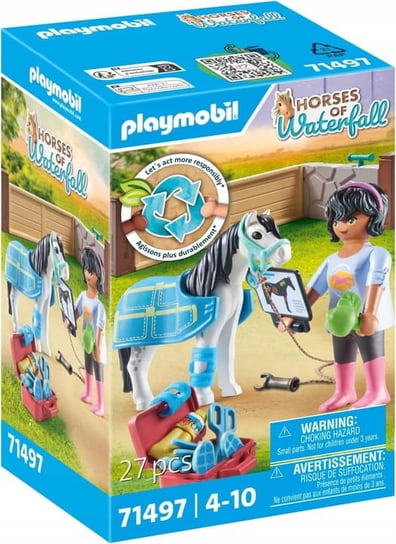 Playmobil Horse Of Waterfall 71497 Hipoterarpeuta Playmobil