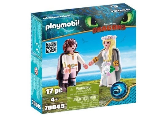 Playmobil, Jak wytresować smoka, klocki Młoda Para, 70045 Playmobil
