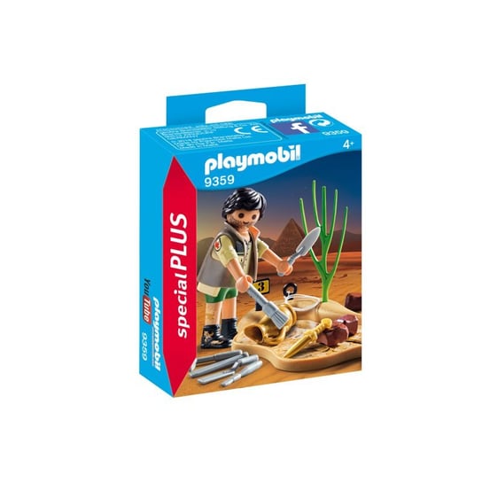 Playmobil, klocki Archeolog wykopaliska archeologiczne, 9359 Playmobil