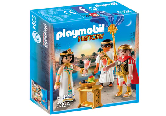 Playmobil, klocki Cezar i Kleopatra, 5394 Playmobil