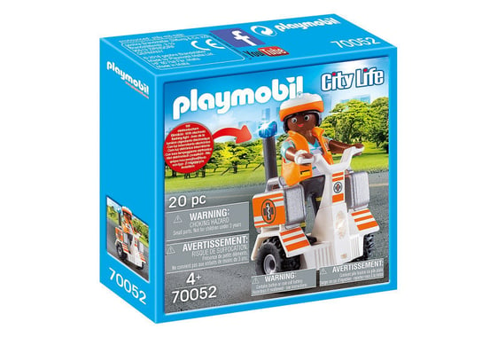 Playmobil, klocki City Life Balance Roller, 70052 Playmobil