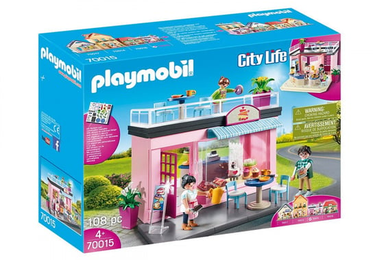 Playmobil, klocki City Life Moja Kawiarnia 70015 Playmobil