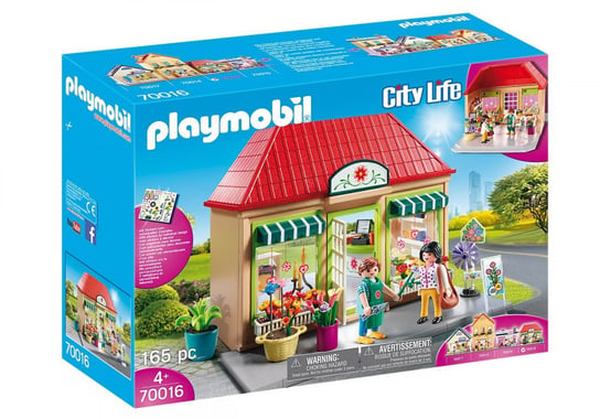 Playmobil, klocki Domek City Life Moja Kwiaciarnia, 70016 Playmobil