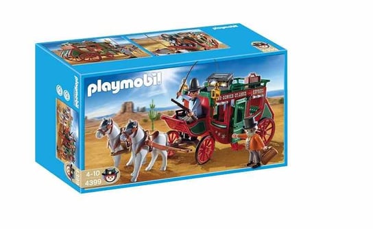 Playmobil, klocki Dyliżans pocztowy, 4399 Playmobil