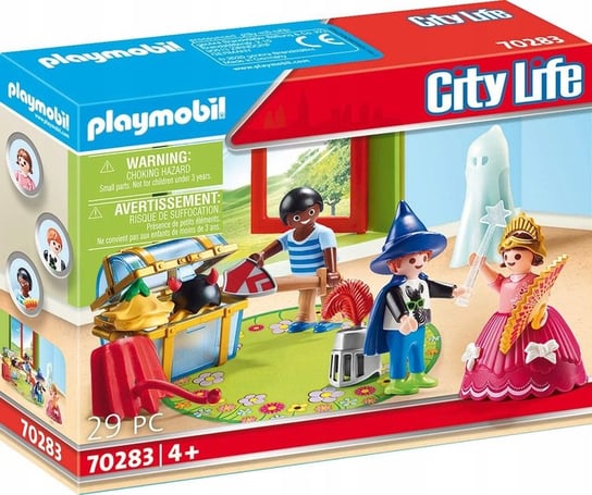 Playmobil, klocki Dzieci ze skrzynią na kostiumy, 70283 Playmobil