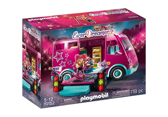 Playmobil, klocki Everdreamerz Bus Koncertowy, 70152 Playmobil