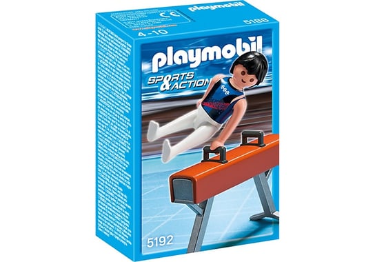 Playmobil, klocki Gimnastyczka na koźle gimnastycznym, 5192 Playmobil