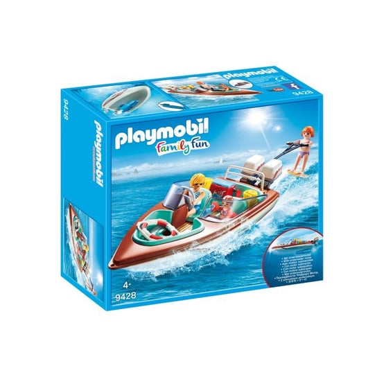 Playmobil, klocki Motorówka z silnikiem podwodnym, 9428 Playmobil
