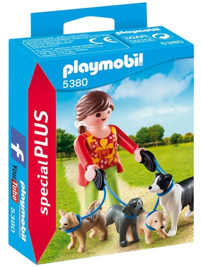 Playmobil, klocki Opiekunka psów, 5380 Playmobil