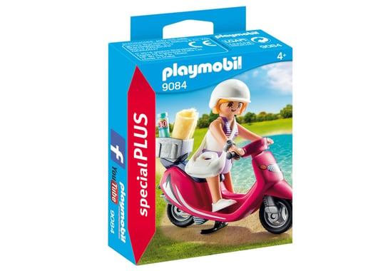 Playmobil, klocki Plażowiczka na skuterze, 9084 Playmobil