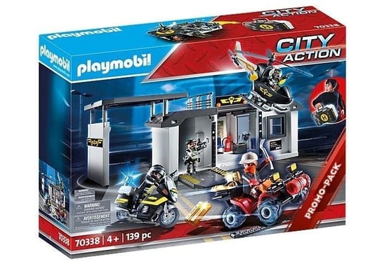 Playmobil, klocki Przenośna centrala jednostki specjalnej Playmobil